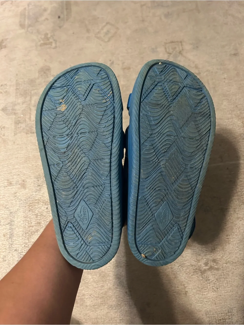 Chaco Kids Blue Adjustable Sport Sandals